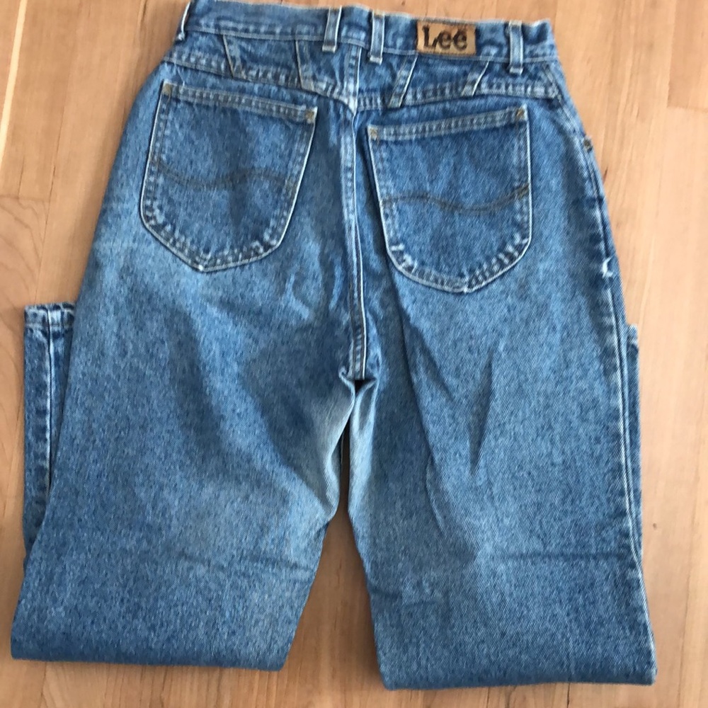 Women’s Petite Vintage Lee Jeans - Picture 2 of 5